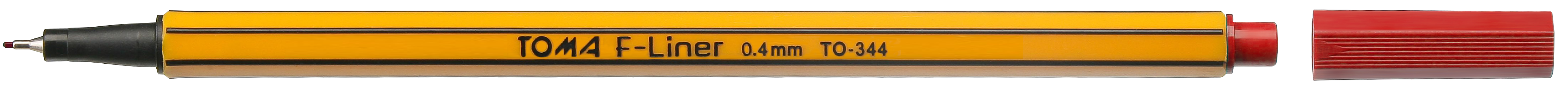 Cienkopis Toma F-Liner TO-344 czerwony